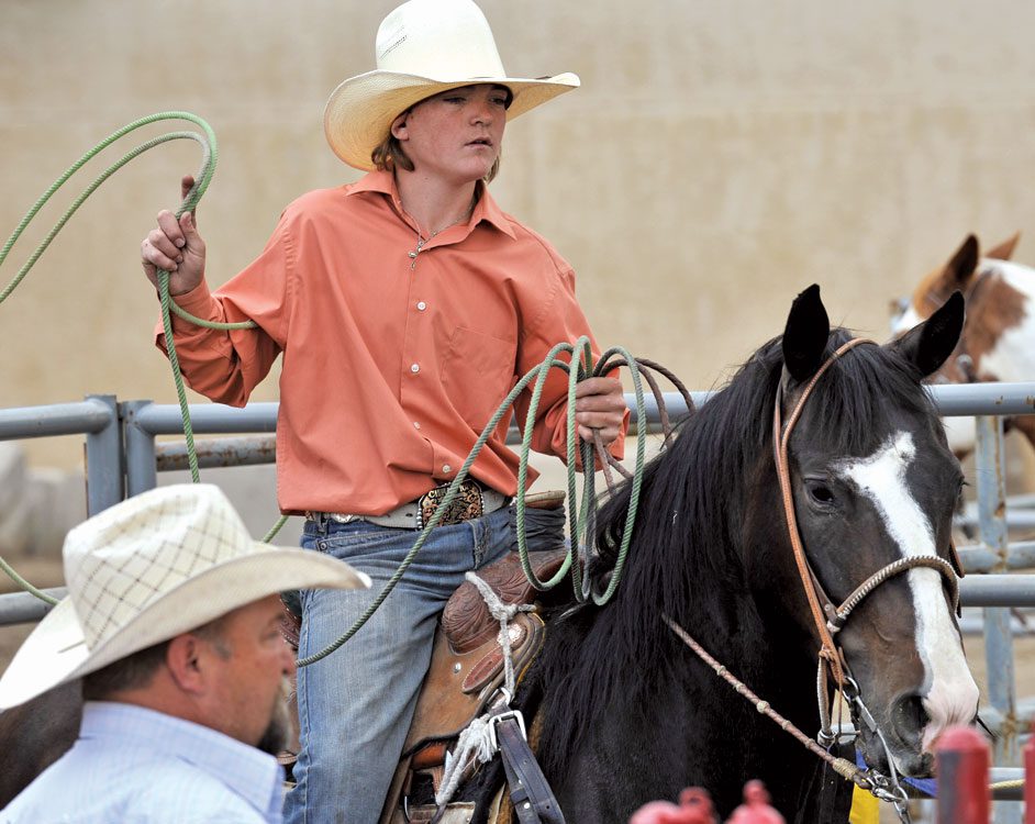Louie Ivie, Rodeo News Meet the Member, Breakaway Roping