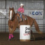 Ti barrel racing at an IPRA/ACRA rodeo in Kellyville, Okla., Rodeo News