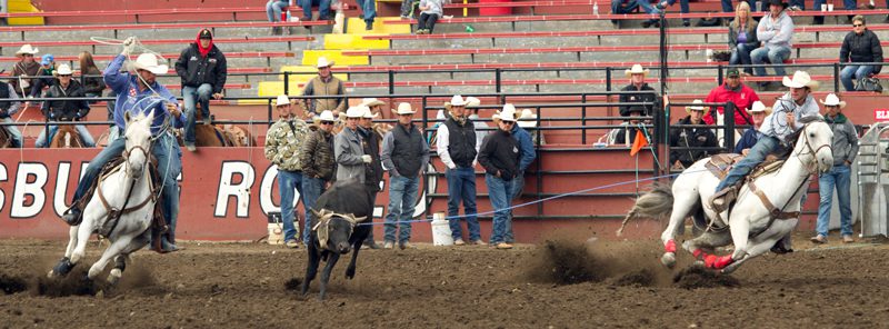 Clay Smith heading for Jake Long in Ellensburg - Hubbell