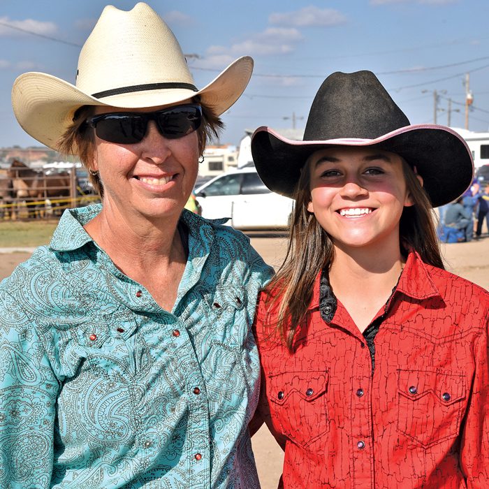  Delores Toole and granddaughter Kylie Parks - Rodeo News